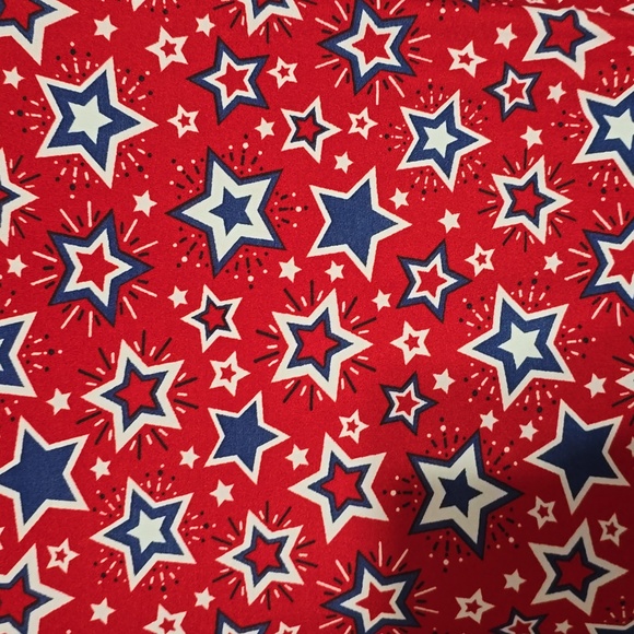 Allison/Brittney Patriotic Dress with pull string tie multiple sizes NWOT - Picture 2 of 2